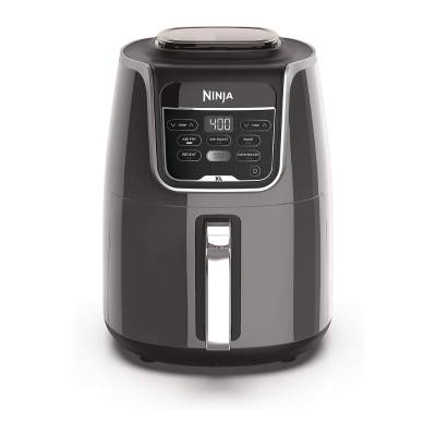Favorite Air Fryer Ninja AF150AMZ Air Fryer XL, 5.5 Qt. Capacity that can Air Fry, Air Roast, Bake, Reheat & Dehydrate, with Dishwasher Safe, Nonstick Basket & Crisper Plate and a Chef-Inspired Recipe Guide, Grey