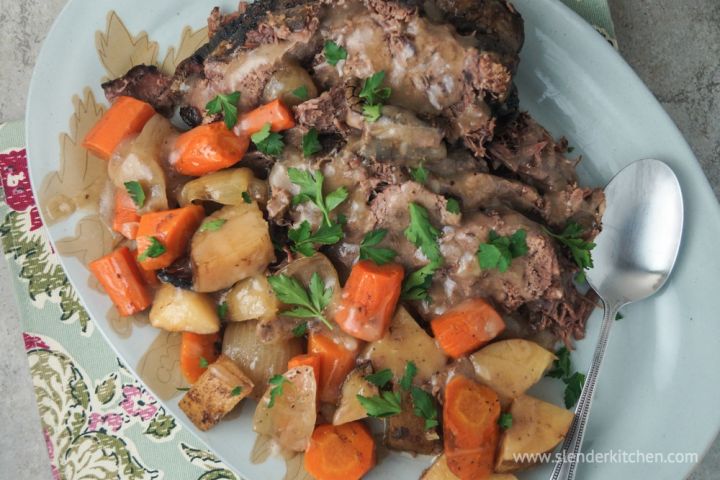 Slow Cooker Pot Roast and Potatoes Slow Cooker Pot Roast and Potatoes
