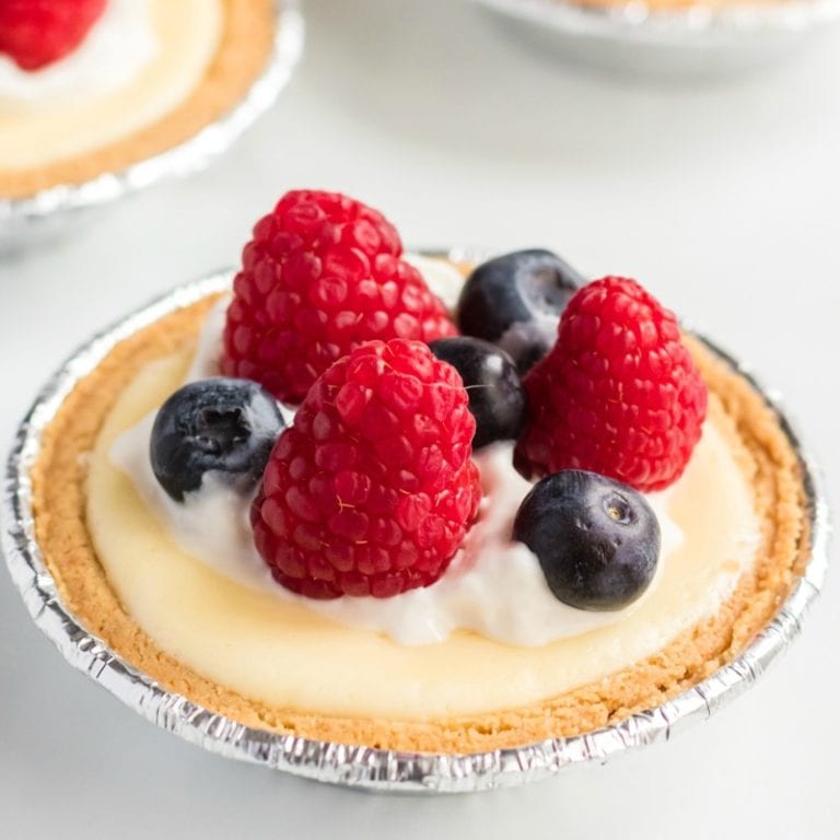 3-Step Mini Cheesecakes