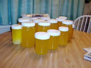 rendered butter finished product