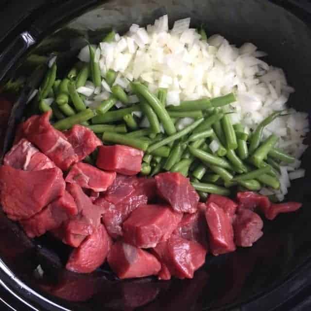 Beef, Green Beans and Onions - The Lemon Bowl
