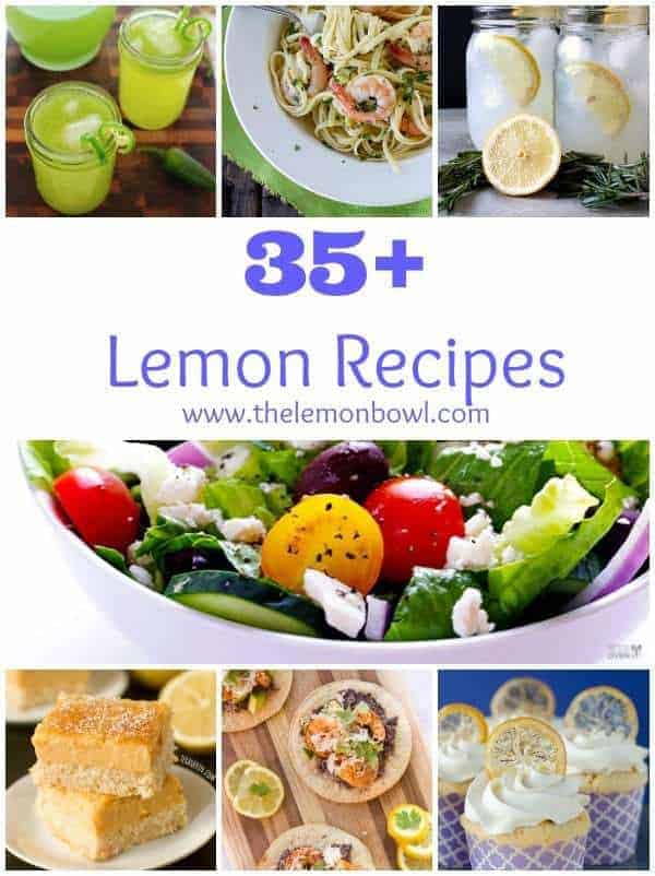 35+ Lemon Recipes