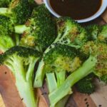Roasted Broccoli with Hoisin Dipping Sauce - The Lemon Bowl