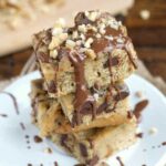 Whole Wheat Chocolate Chip Cookie Bars - Eat Skinny Be Skinny