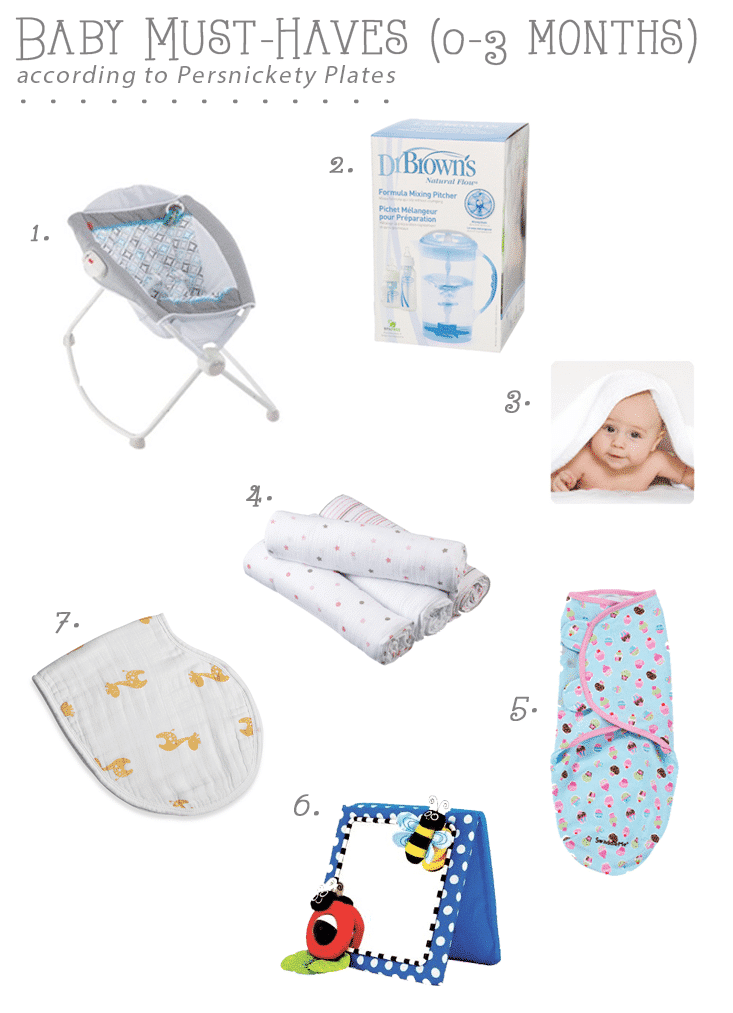 Persnickety Baby: Baby Must-Haves (0-3 months)