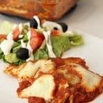 Super simple, semi-homemade, Spinach Ravioli Lasagna | Persnickety Plates