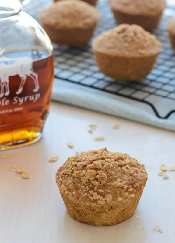 Maple Oat Muffins by The Lemon Bowl