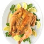 Lemon Garlic Roasted Chicken - The Lemon Bowl