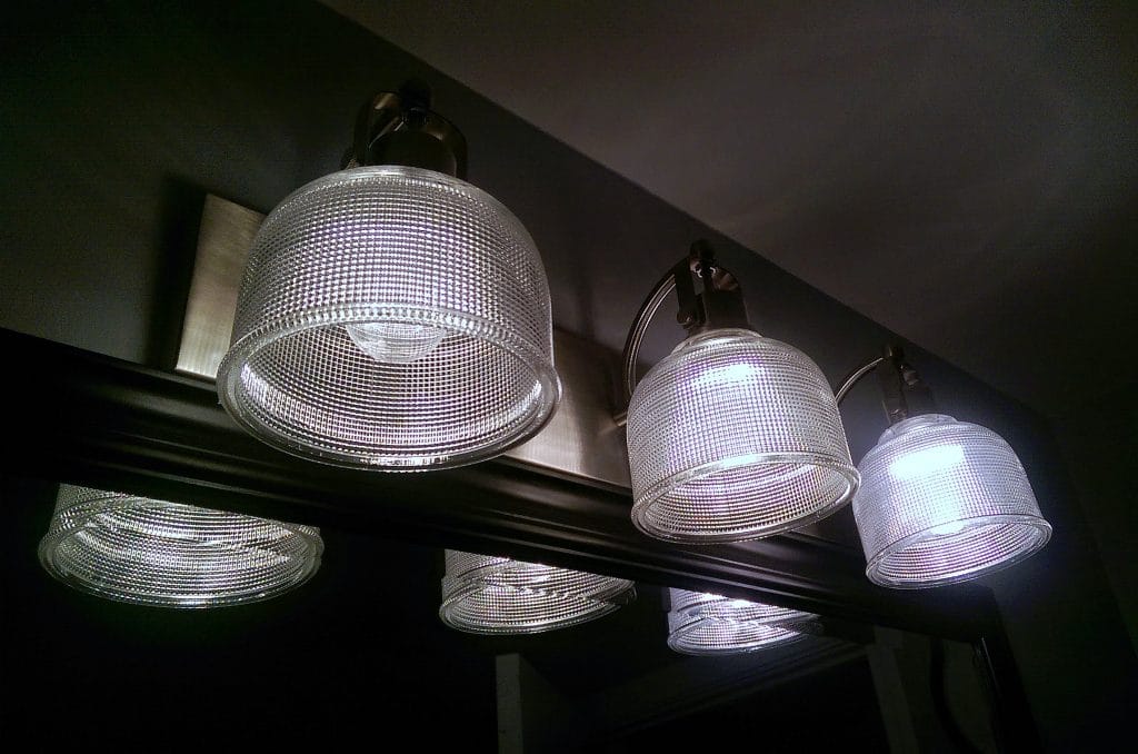 Bathroom Vanity Light | Persnickety Plates