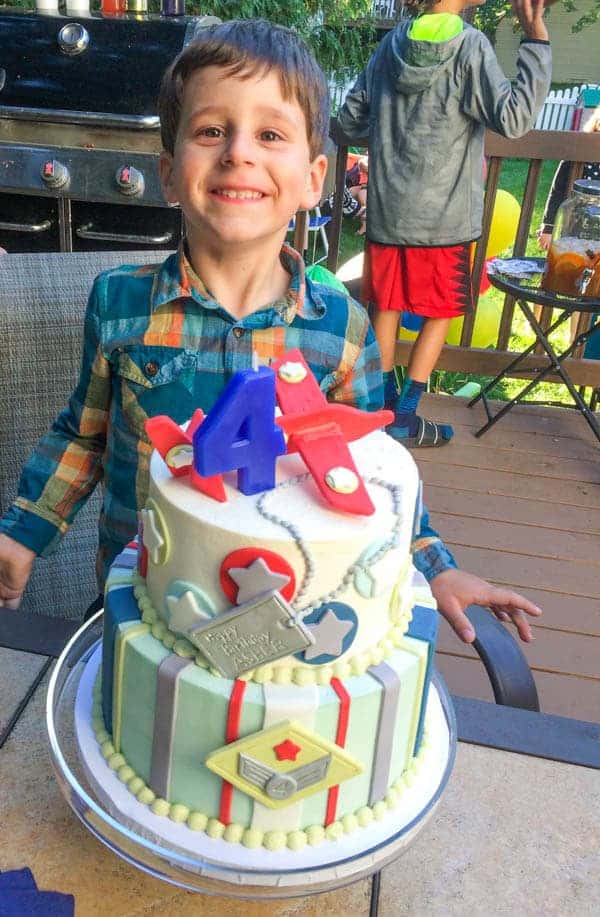 airplane cake for toddler