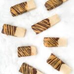 Chocolate Peanut Butter Dipped Short Bread