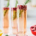 Pomegranata Rosemary Spritzer - A House in the Hills