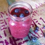 Pomegranate Blueberry Banana Smoothie - A Cedar Spoon