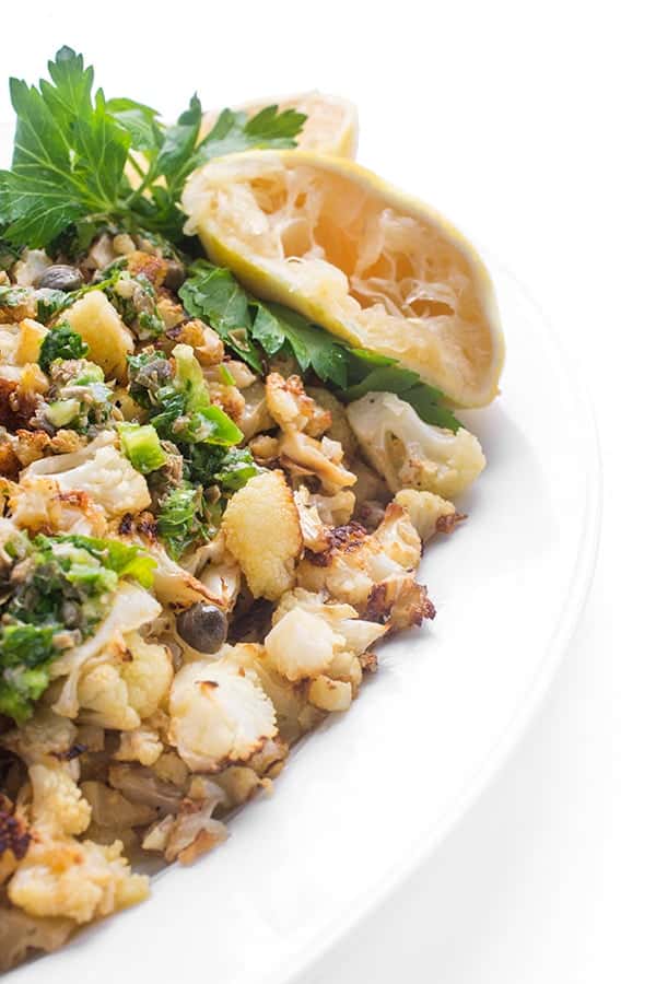 roasted-cauliflower-with-a-lemon-caper-vinaigrette-an-easy-side-dish-recipe