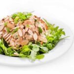 Asian Chicken Salad Recipe - a healthy low carb gluten free salad