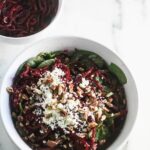 Spiralized Beet Quinoa Salad