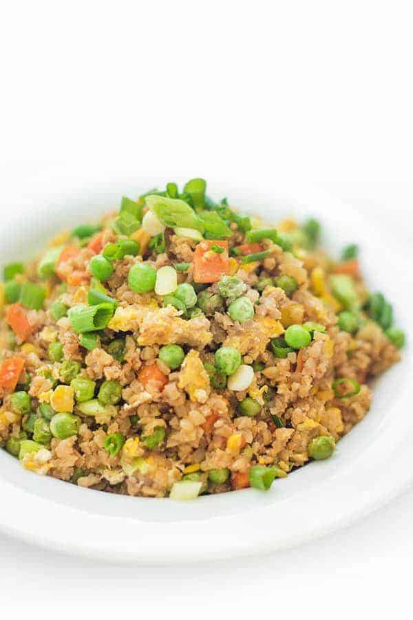Cauliflower Vegetable Fried Rice