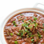 Instant Pot Recipe Lebanese Green Beans and Beef