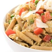 Easy Pesto Pasta with Shrimp Recipe