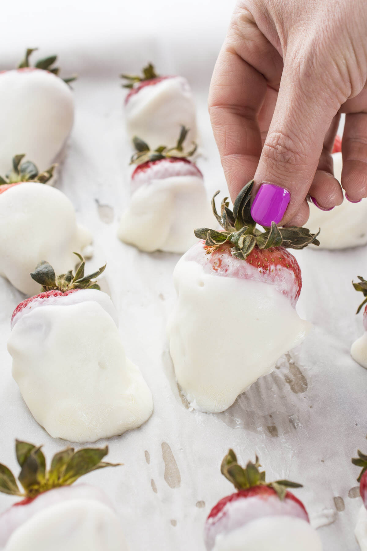 Frozen Yogurt Coated Strawberries for 20 date night recipes.