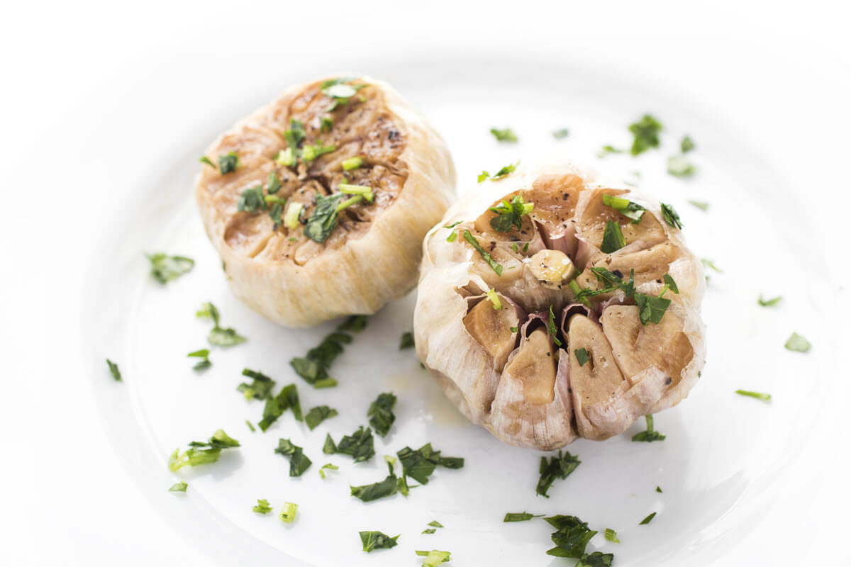 Whole Roasted Garlic