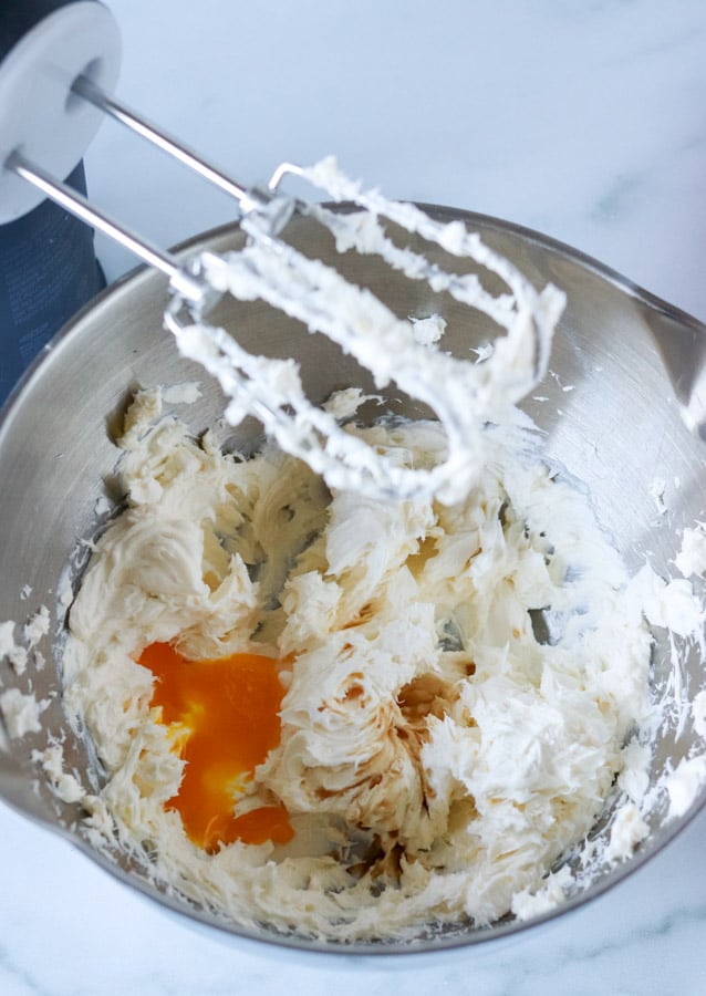 mixing bowl with cookie dough
