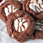 close up of fiesta fudge cookie