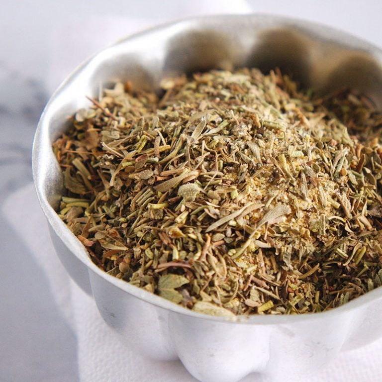 italian seasoning in a bowl