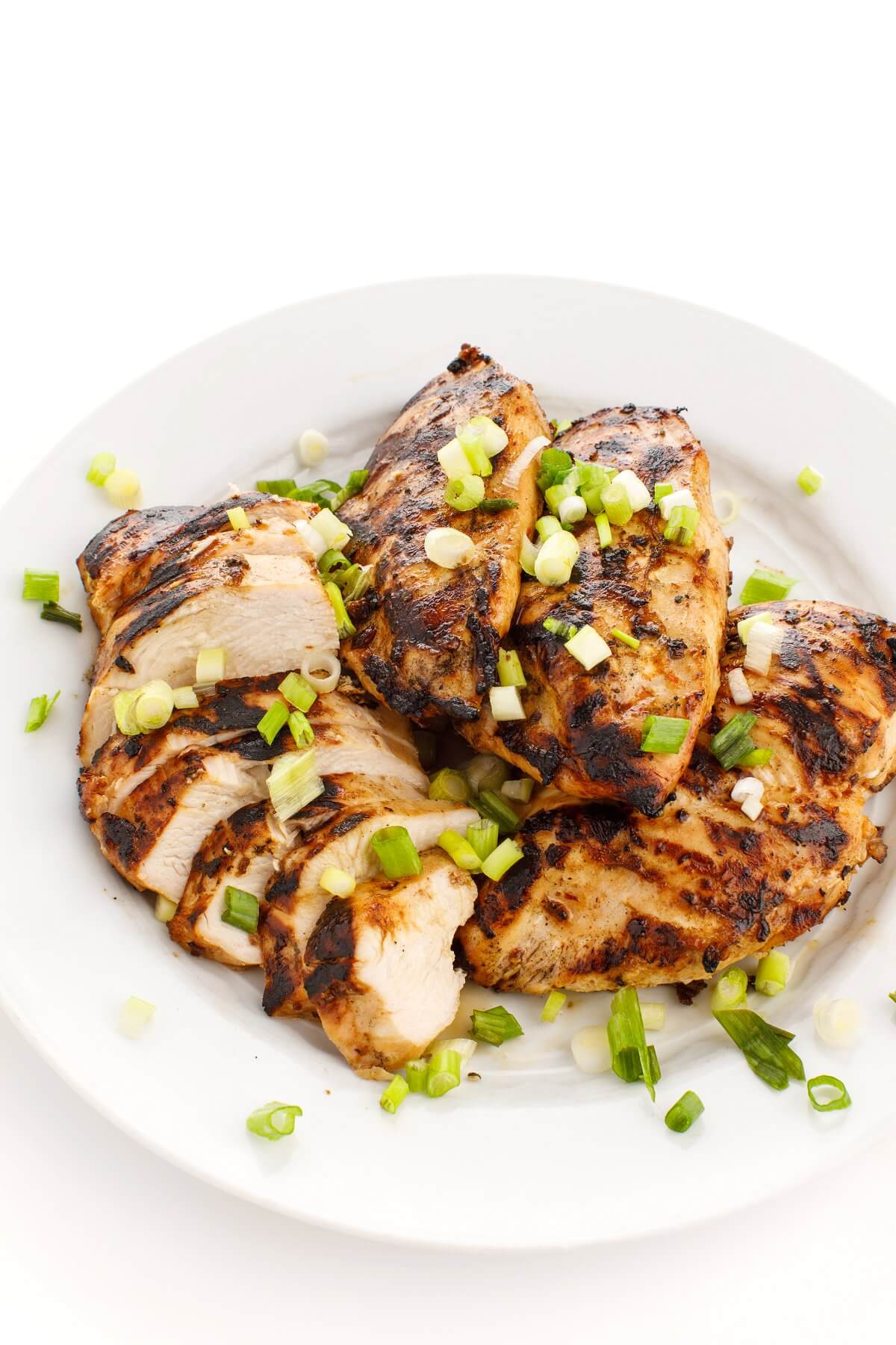 Honey Chipotle Grilled Chicken on a plate