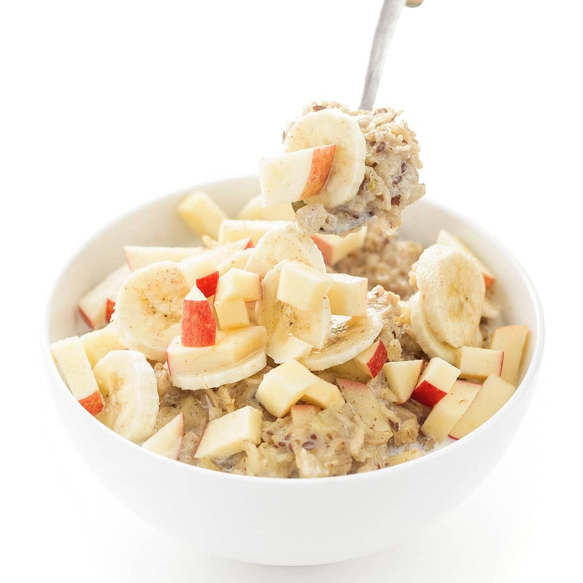 Apple Banana Nut Oatmeal