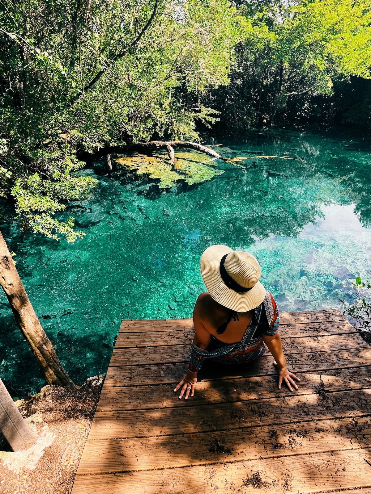 Liz at the reserva ecologia indigenas at the westin punta cana