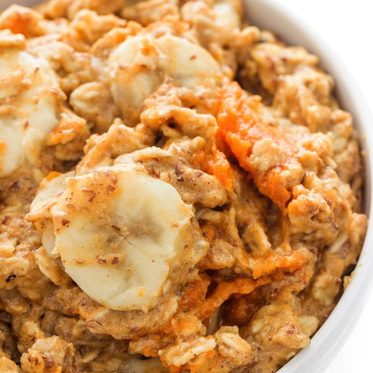 Pumpkin banana oatmeal