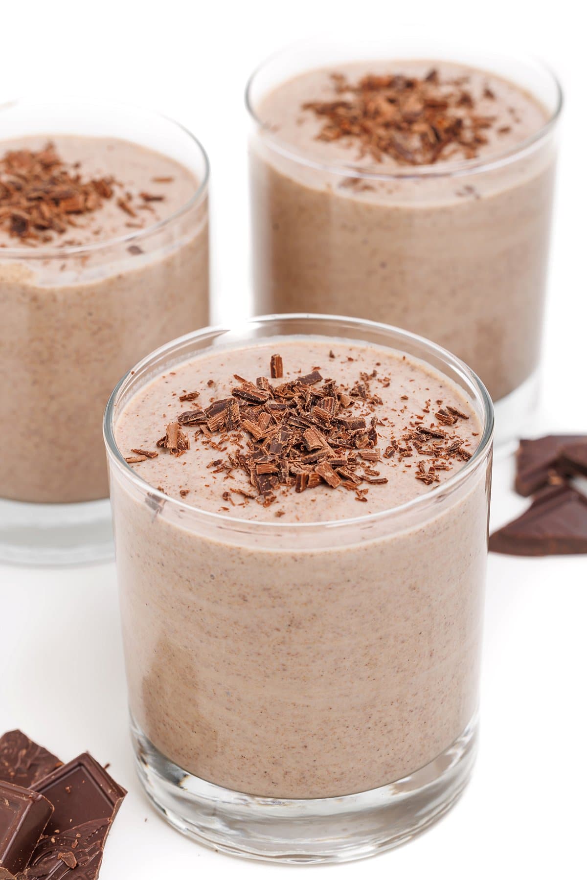 Vegan chocolate espresso mousse.