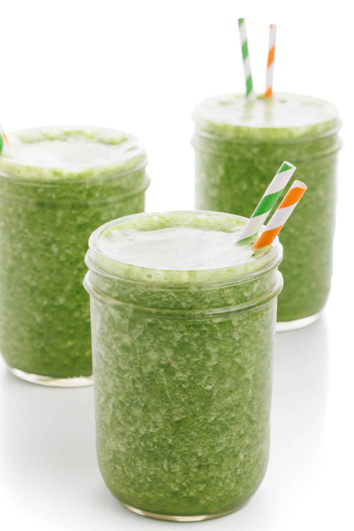 Apple ginger green smoothies