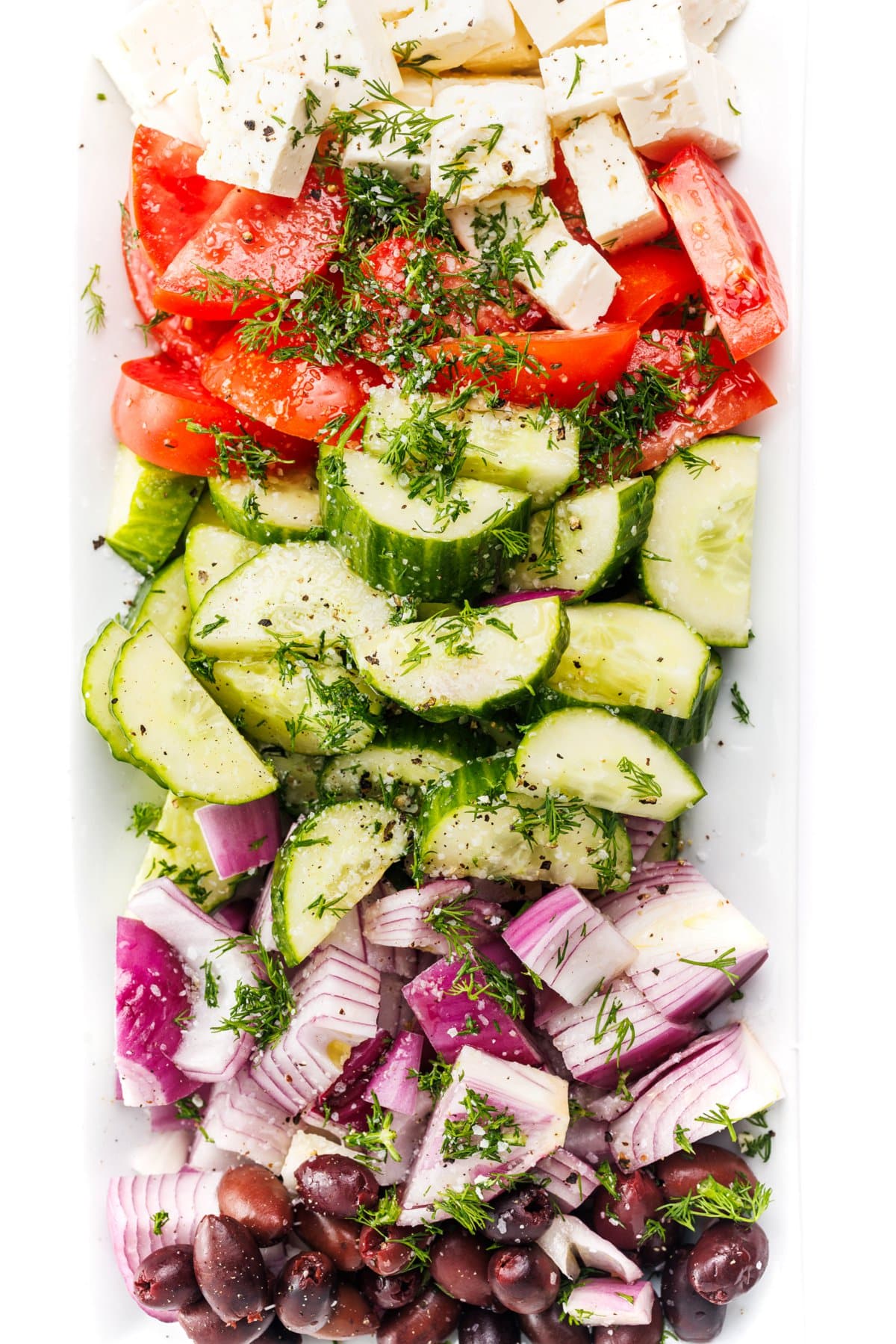 Greek village salad.