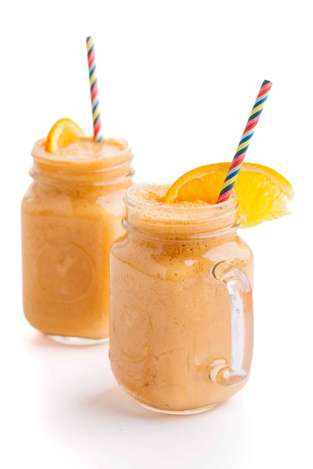 Orange ginger detox smoothies