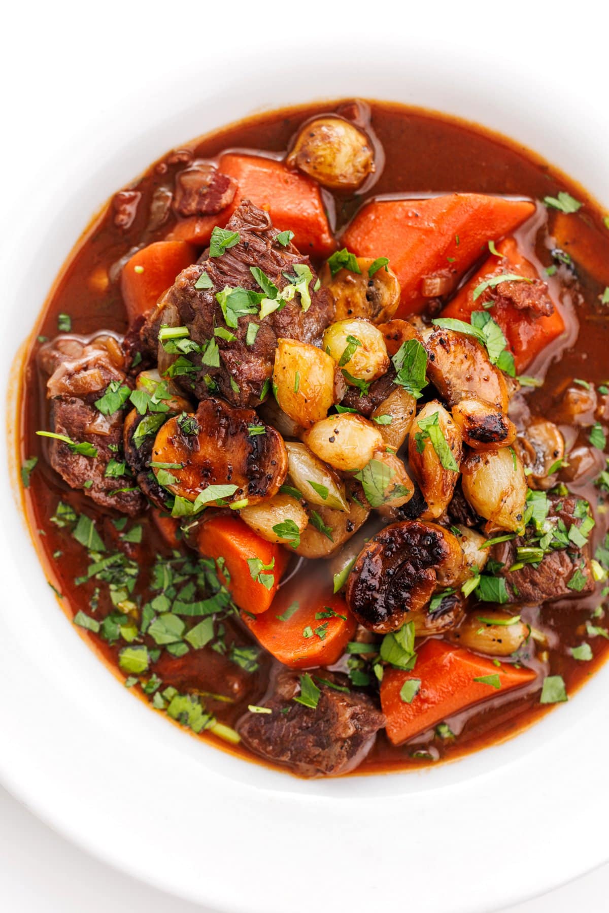 Easy beef bourguignon.