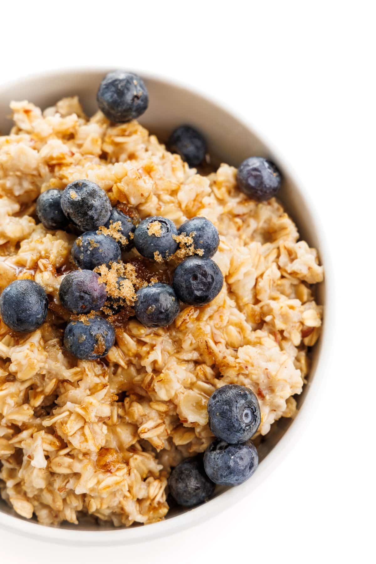 Maple and brown sugar microwave oatmeal.