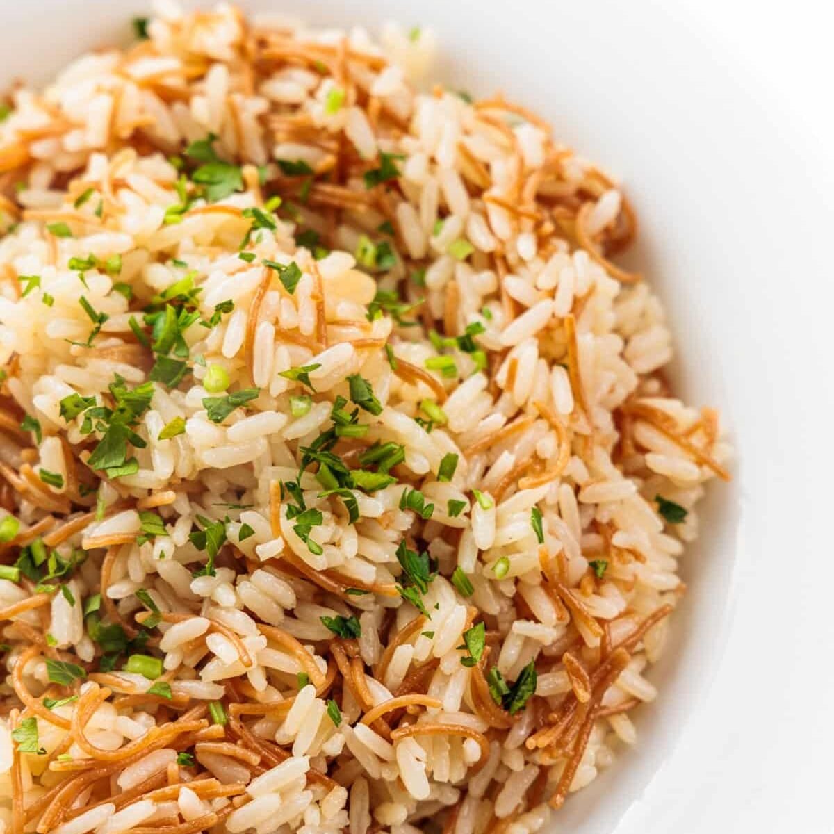 Lebanese Rice Pilaf With Vermicelli