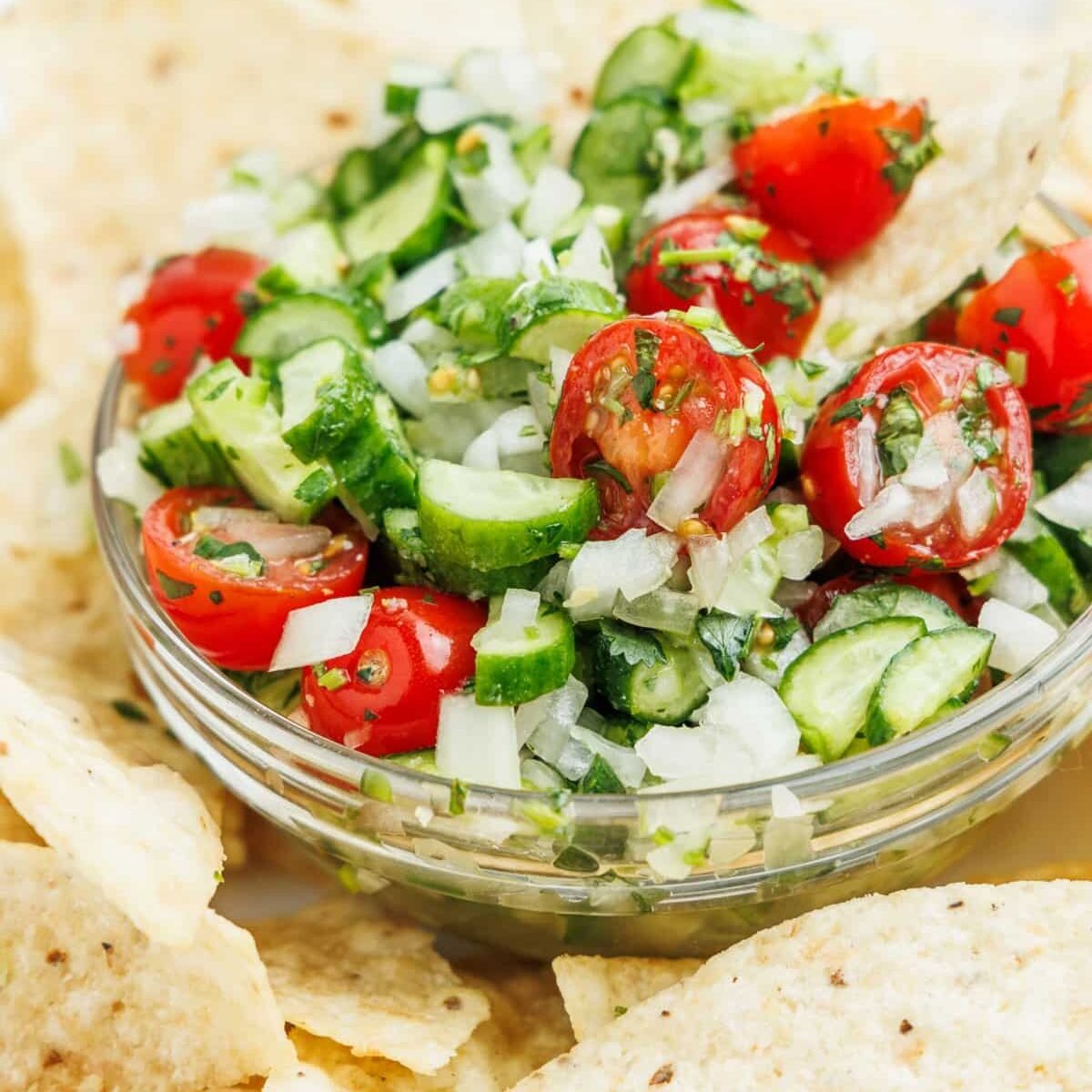 Cucumber Pico de Gallo