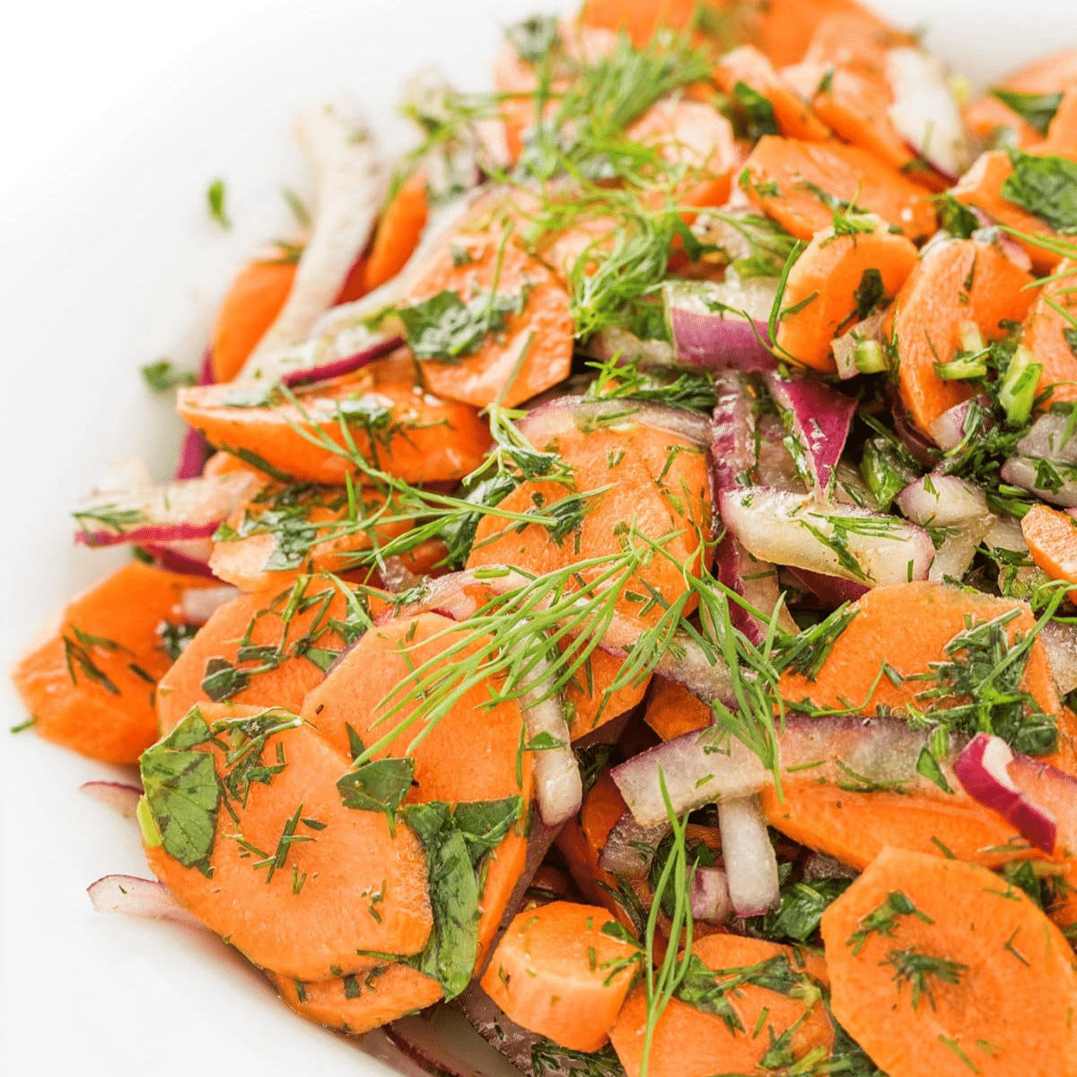 Carrot Salad with Honey Vinaigrette