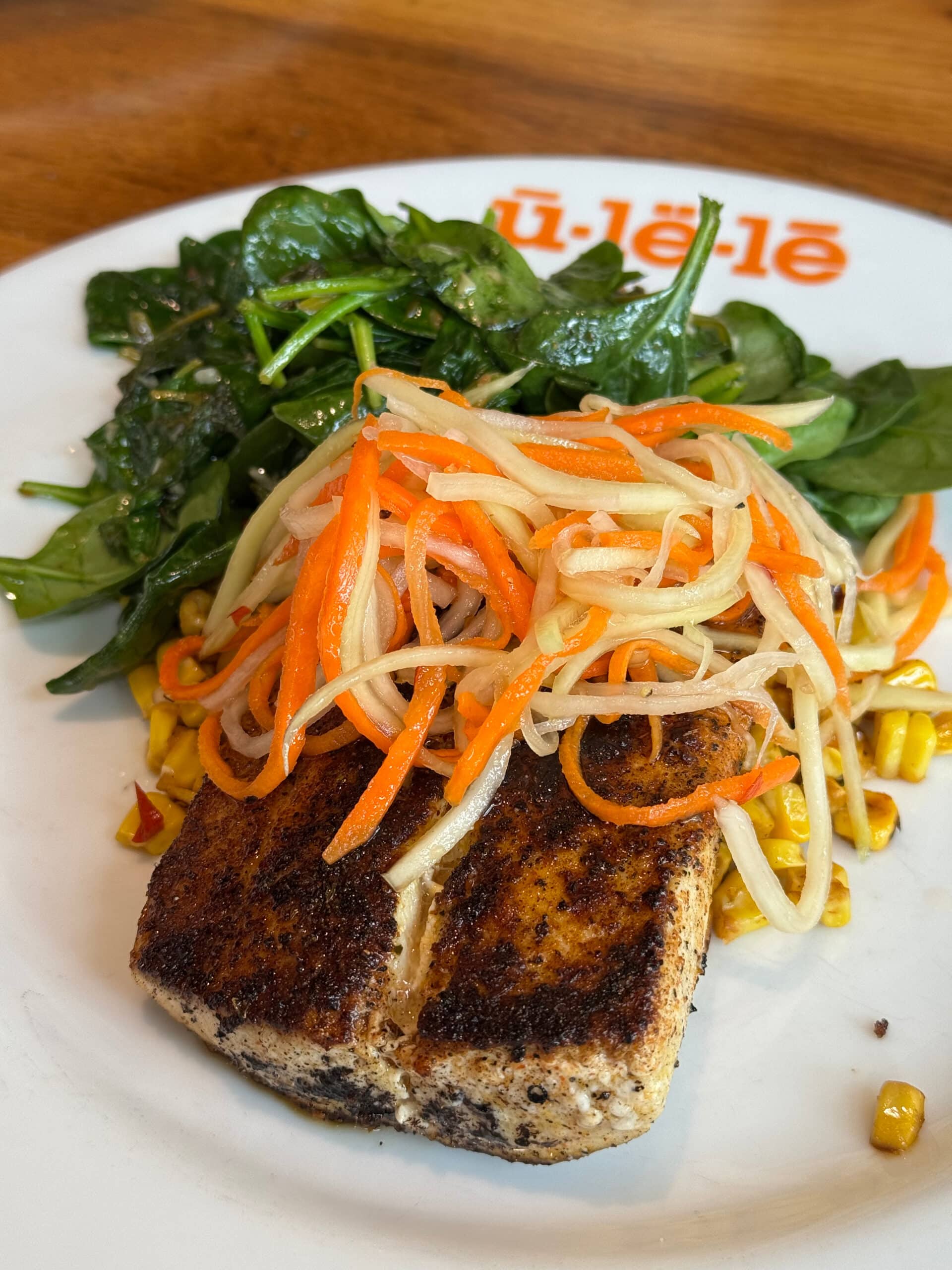 Seared mahi mahi from Ulele in Tampa.